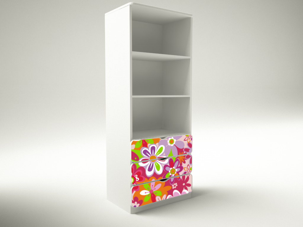 Becks knižnica XXL Kvety ori